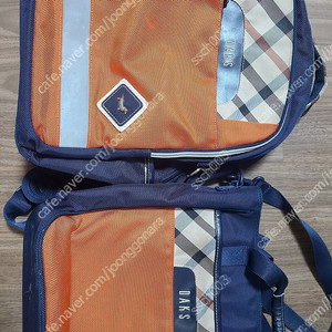 닥스 책가방+보조가방 택포 15000원
