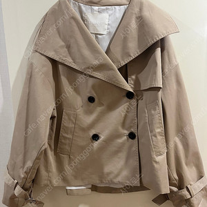 유메르 하프 트렌치 자켓