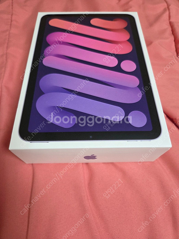 아이패드 미니6 퍼플 64GB wifi 풀박+애플펜슬2...--0