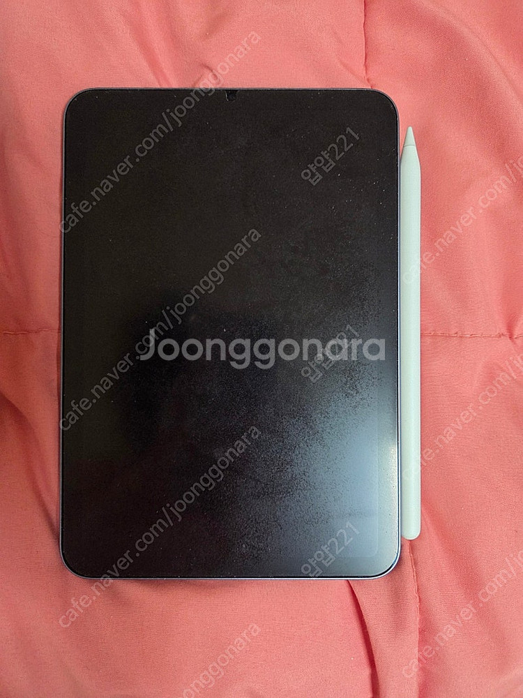아이패드 미니6 퍼플 64GB wifi 풀박+애플펜슬2...--1