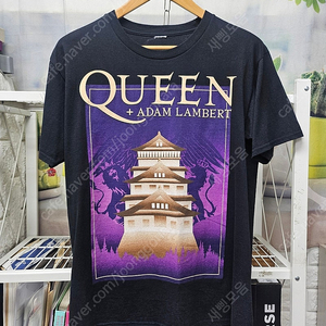 퀸 아담 램버트 반팔티셔츠 M 2020 오사카 공연 한정 굿즈 ML41