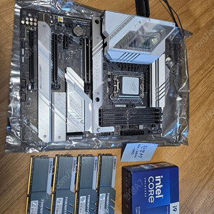 14900k +Z790-A rog Strix DDR4 +지스킬 trident Z RGB 128G(32g *4)