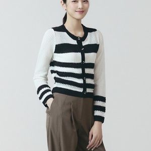 23 잇미샤 여름 스트라이프 가디건 55 / 랑방 마인 오브제 타임 럭키슈에뜨 산드로 마쥬 오르 시에 시스템