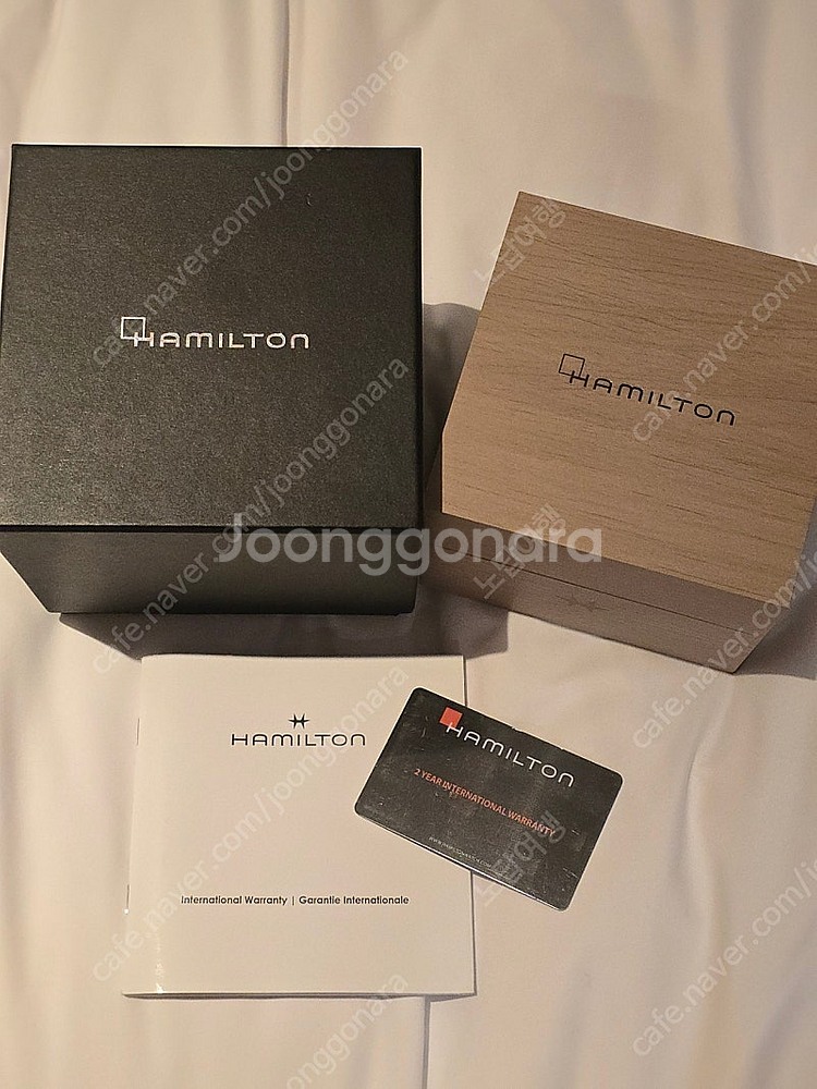 해밀턴 카키 필드 38mm 브라운 다이얼 쿼츠--5