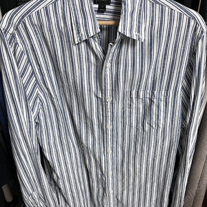 제이크루(J.Crew) 리넨셔츠 스트라이프 클래식핏 M(100)