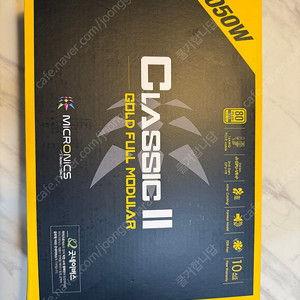 마이크로닉스 1050w 골드 풀모듈러