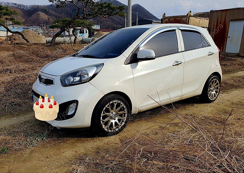 개인 양호한 [올뉴모닝 디럭스스페셜 선루프 오토] 화이트색상 자동차 380만에 싸게 팝니다/블랙박스,후카,기타 사제... 이미지