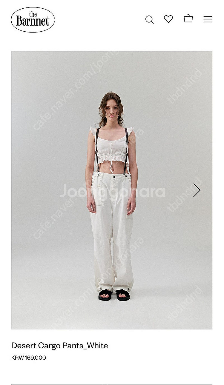더바넷 desert cargo pants 판매--0