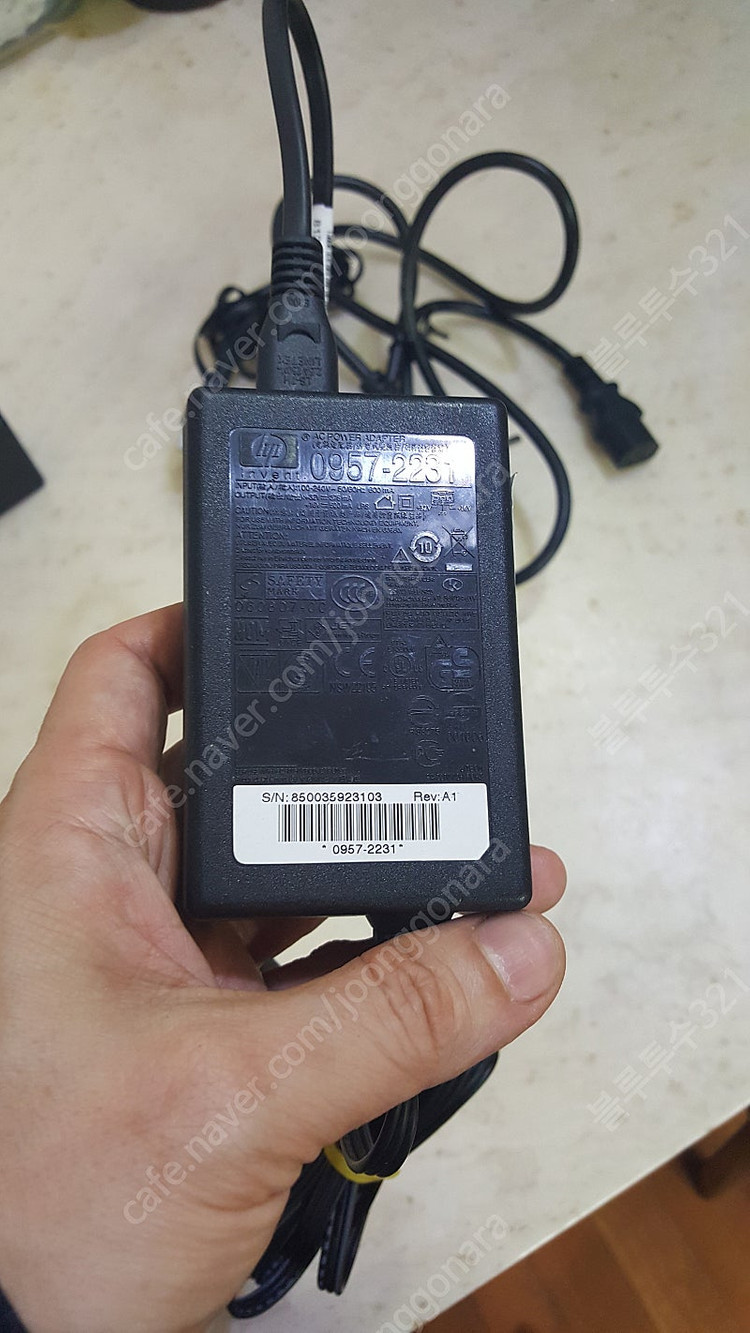 HP 프린터 어댑터 0957-2231 (32V 375mA/16V 500mA) (대구 직거래, 택배거래) 이미지