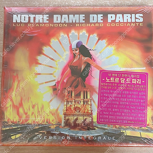 CD/노트르담 드 파리 Notre Dame De Paris - O.S.T. (오리지널 캐스팅, 공연실황과 전곡)/ 2CD 미개봉