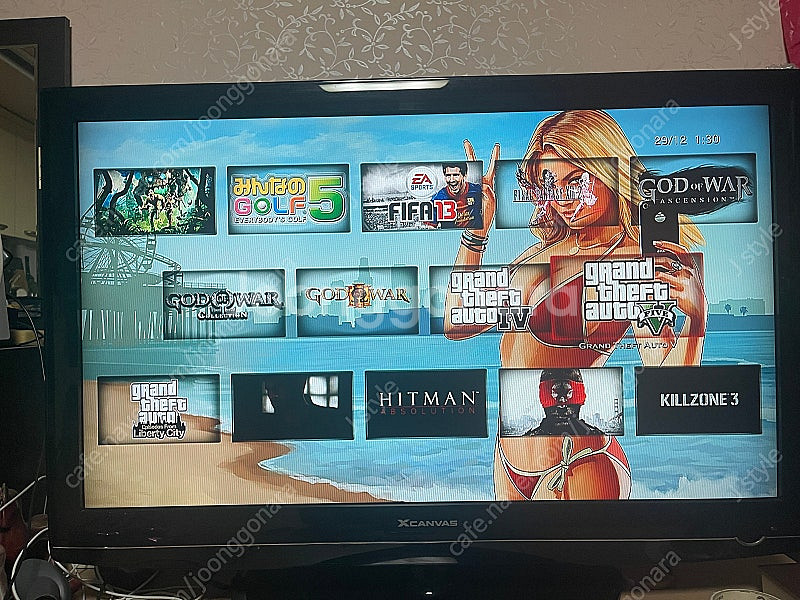 PS3 (플레이스테이션 3) + 외장하드(게임 80여개...--9