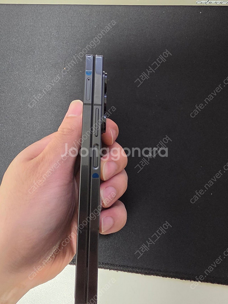 갤럭시폴드 6 크레프크 블랙 512기가 올갈이 초sss급 팝니다.풀박스o--2