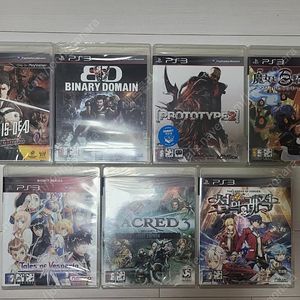 [PS3 미개봉] 킬러 이즈 데드, 바이너리 도메인, 프로토 타입2, 마녀와 백기병, 테일즈 오브 베스페리아, 세이크리드3, 섬의 궤적 팝니다.