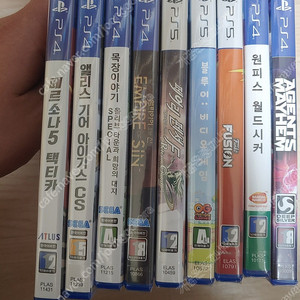 ps4, ps5 밀봉게임9개 일괄택포10만원에 팝니다.