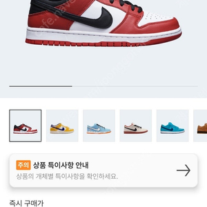 나이키 SB 덩크 로우 프로 시카고 260사이즈