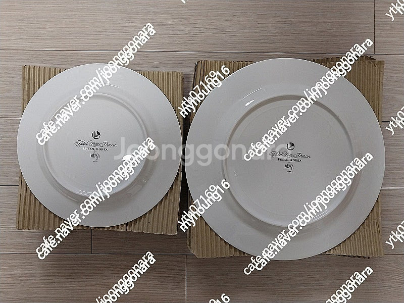 부산 롯데 호텔 미카사 접시(20cm 5개, 25cm ...--1