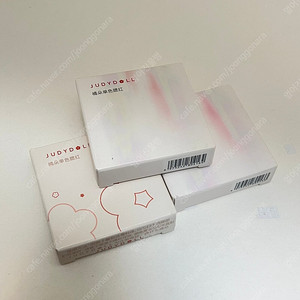 주디돌 블러셔 미개봉 새제품 3가지 살구 코랄, 수박 핑크 블러셔, 레드 브라운 블러셔