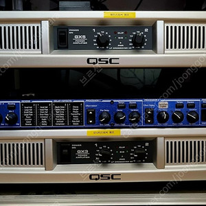 QSC GX5/GX3 파워 앰프 팝니다