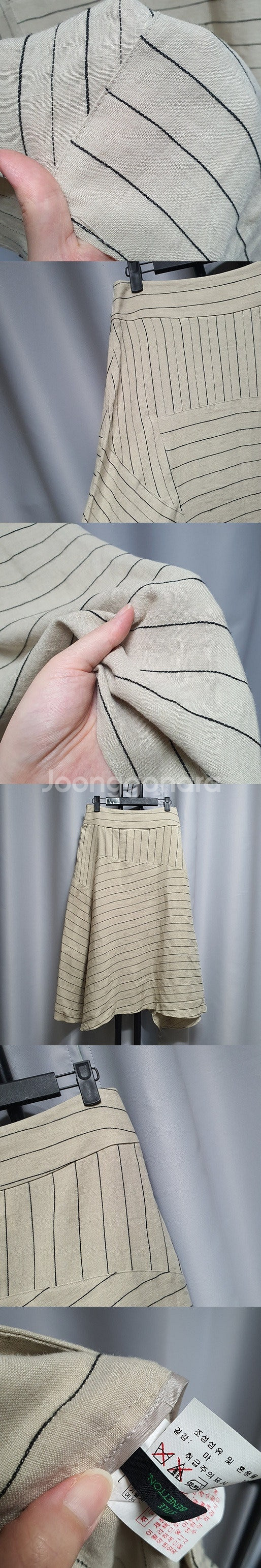 베네통 여름 스커트 2개 팔아요~ 택포26000원~~ ...--5