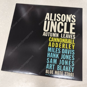 Cannonball Adderley - Alison's Uncle / Autumn Leaves (LP)
