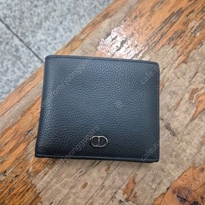디올 블랙 남성 반지갑 CD ICON