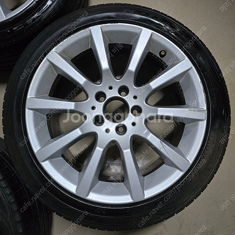 벤츠 SLK 3세대 R172 17인치 순정휠 + 타이어...--1