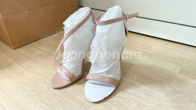 ALDO Polesia 알도 누드 베이지 스트랩 샌들힐--9