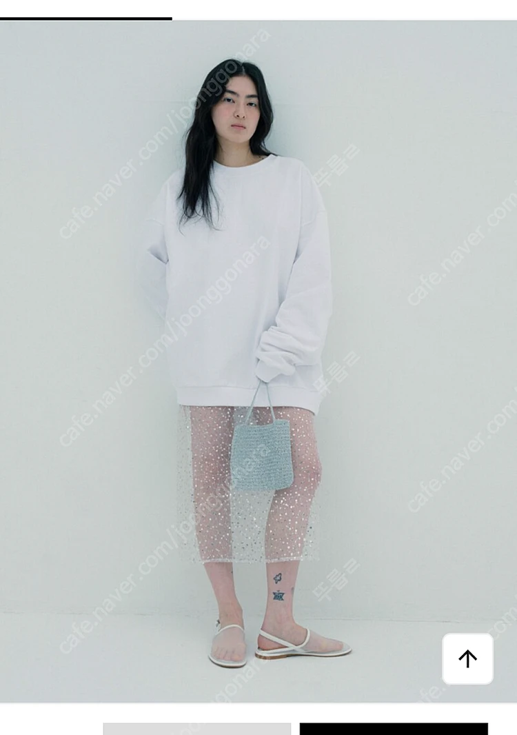 아펙타 스팽글 레이어드 스커트 이미지