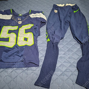 NFL 프로선수 게임 실착유니폼 seattle seahawks (저지/팬츠)