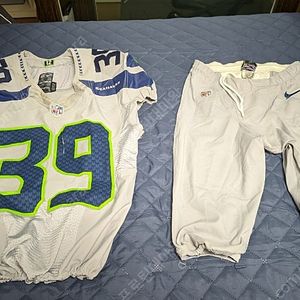 NFL 프로선수 게임 실착유니폼 seattle seahawks (저지/팬츠)