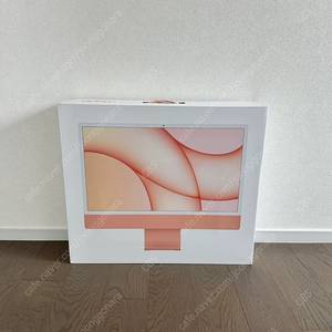 아이맥 24인치 오렌지 Z1320001L 미개봉 새제품