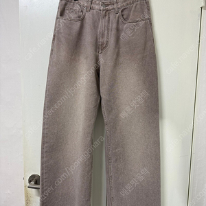 [S] 벨리에 트루 와이드 데님 팬츠 빈티지 베이지