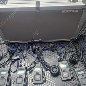 음향 인터컴 판매합니다. 무선 마이크 헤드셋