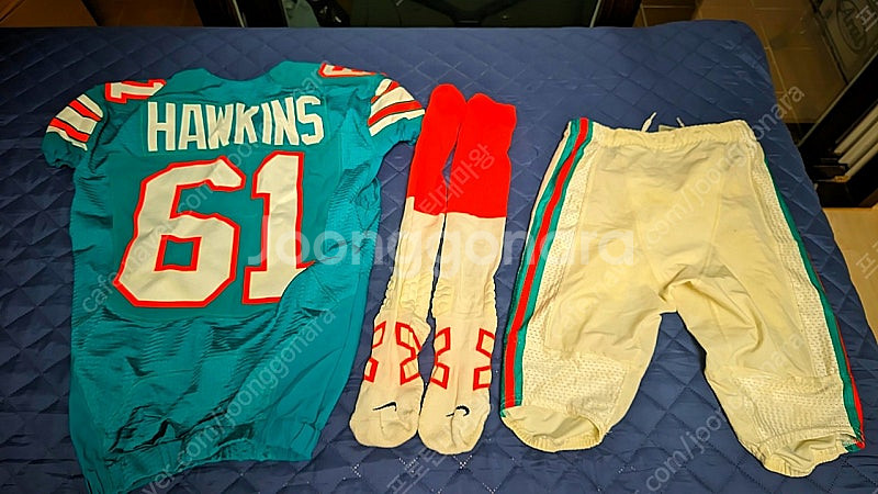 NFL 프로선수 게임 실착유니폼 miami dolphi...--1