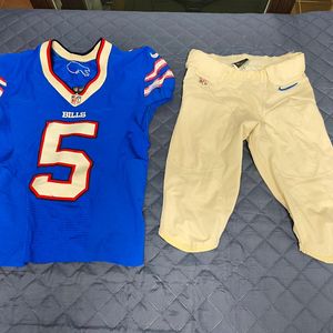 NFL 프로선수 게임 실착유니폼 chicago bills (저지/팬츠)