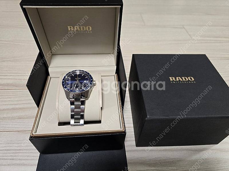 RADO 오토 44mm GMT 청판 오토 시계 판매--4