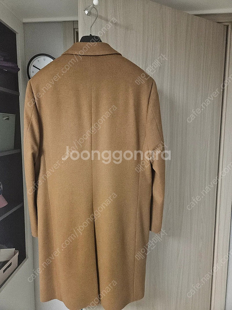 미착용) 타임옴므 캐시미어 코트 브라운 팝니다 100사...--1