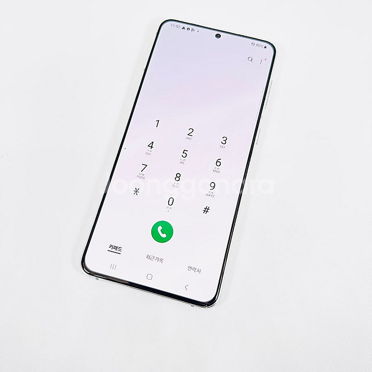 - G996N 갤럭시 S21플러스 실버 256기가 외관...--8