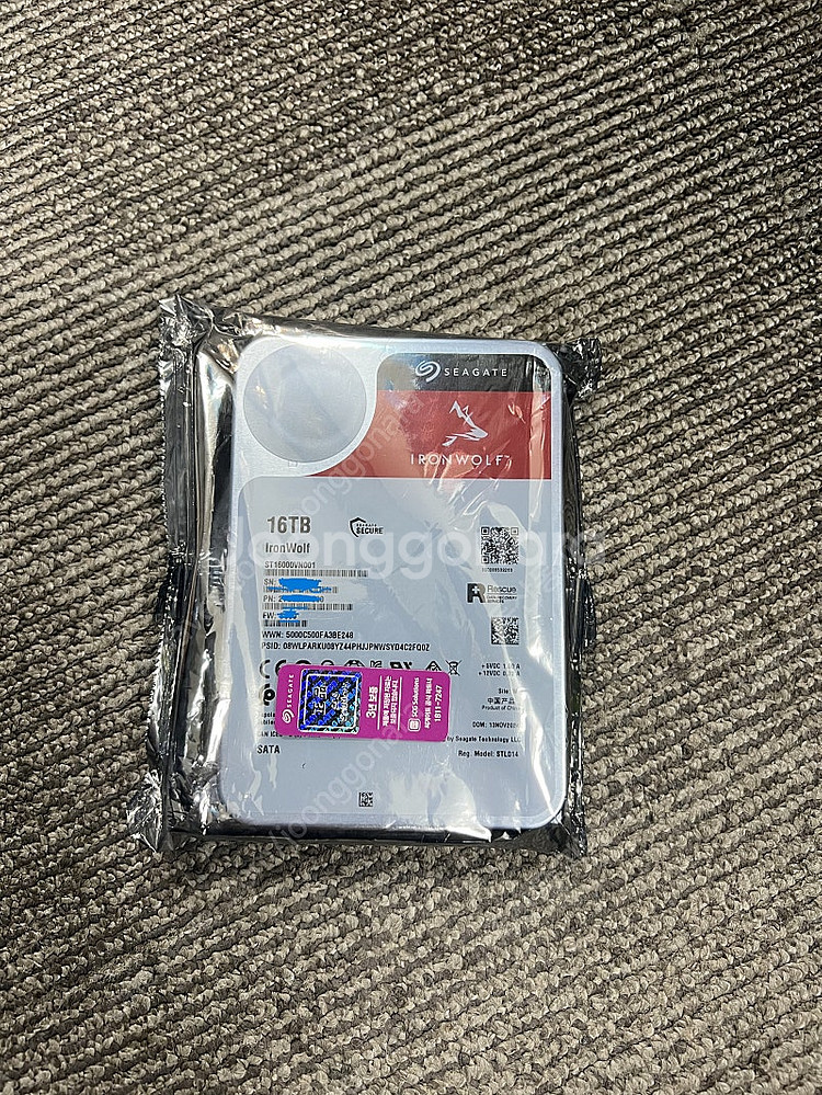 씨게이트 아이언울프 하드디스크 16TB 미개봉 새상품 ...--0