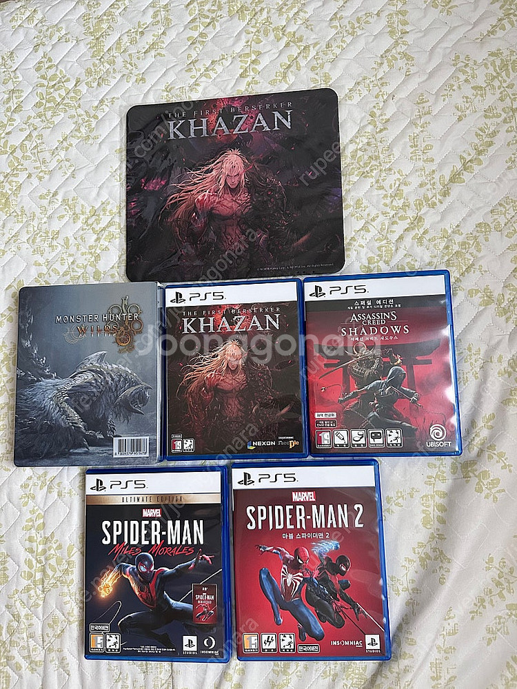 ps5카잔/몬헌와일즈/스파이더맨2/마일즈팝니다--0