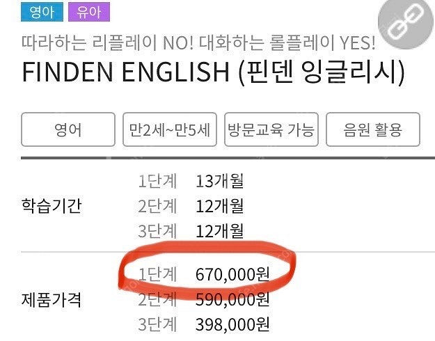 새상품 > [한솔교육 FINDEN] 핀덴 잉글리쉬 st...--2
