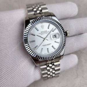 롤렉스 데이저스트 41mm 그레이다이얼 바인덱스 시계