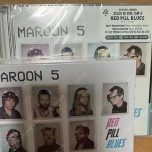 마룬5 CD와 미니퍼즐