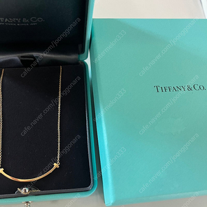 티파니앤코 스마일 목걸이 로즈골드 정품 판매해요!