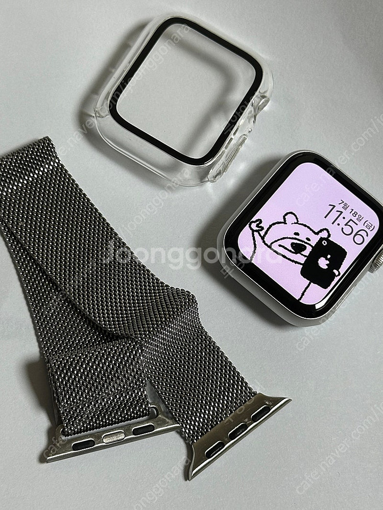 애플워치 SE2 40mm 실버--1