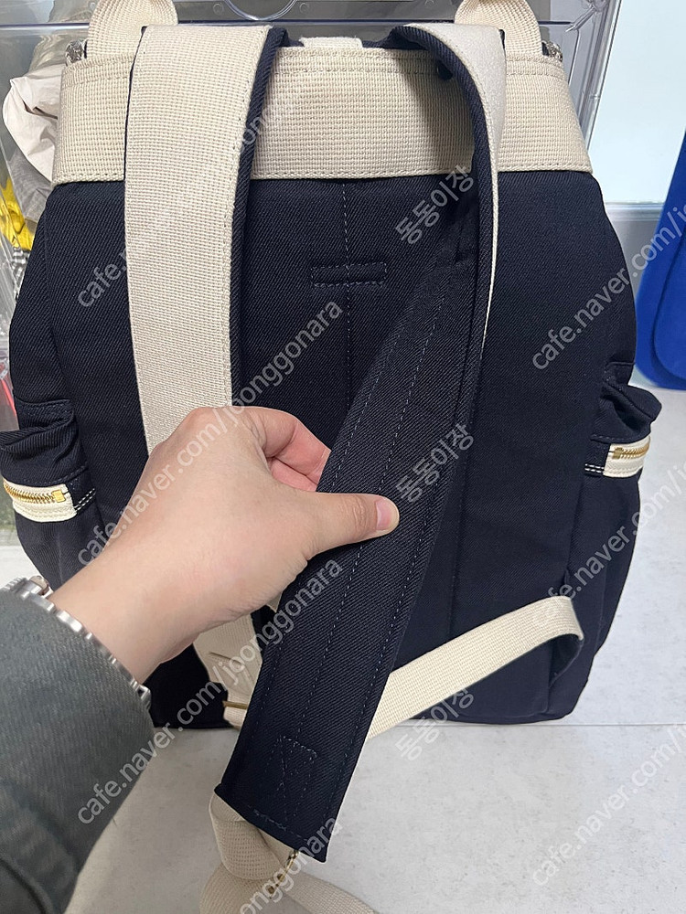 요시다 포터 X 뉴에라 파이톤 캔버스 럭색 백팩 네이비--7