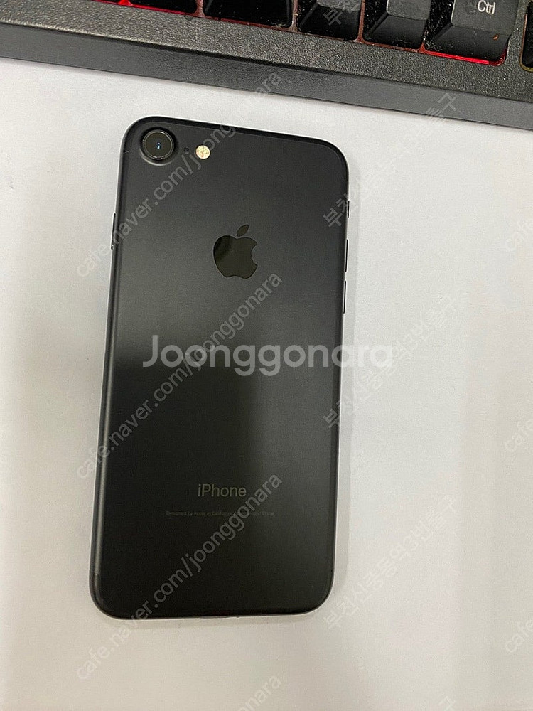 499134 아이폰7 매트블랙 AA급 128GB 배터리...--0