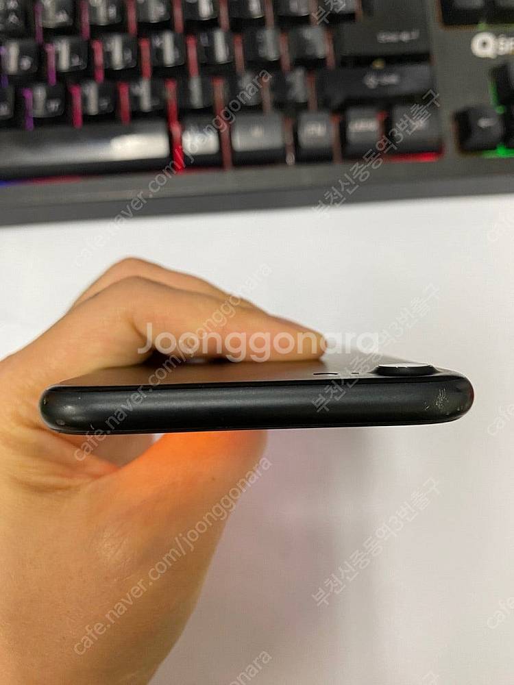 204382 아이폰7 매트블랙 액정SS급 128GB 배...--3