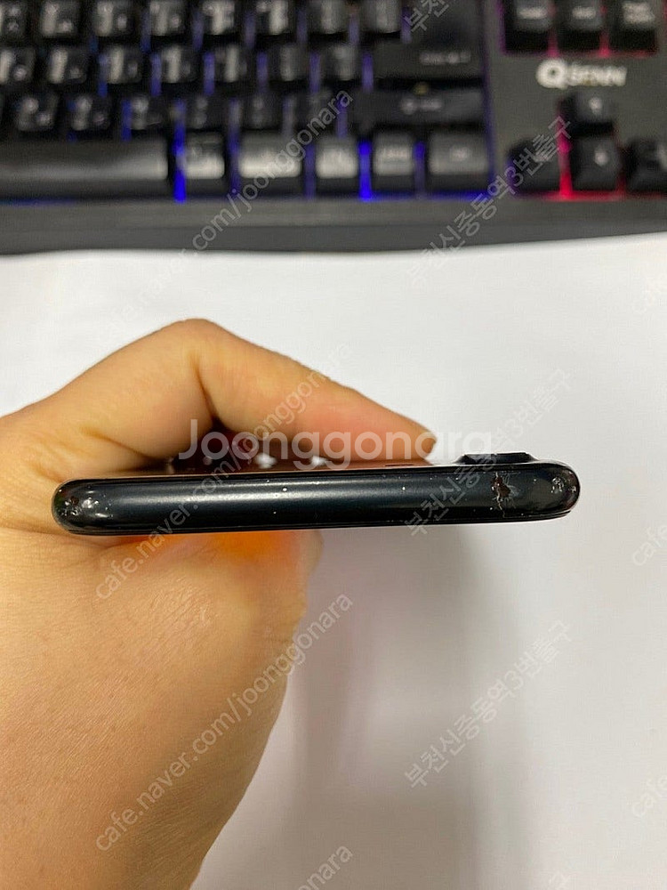065580 아이폰7 매트블랙 액정SS급 32GB 무잔...--3