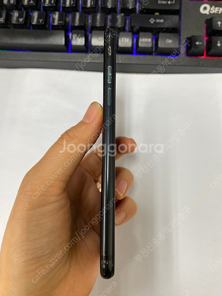 065580 아이폰7 매트블랙 액정SS급 32GB 무잔...--4